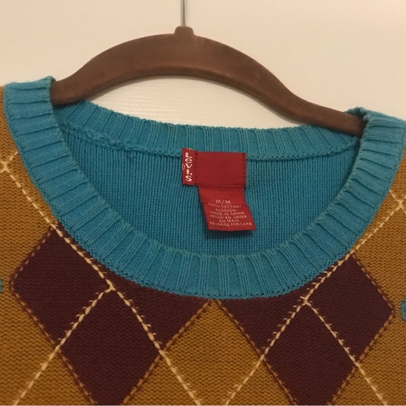 Levi’s Argyle sweater - Picture 2 of 2